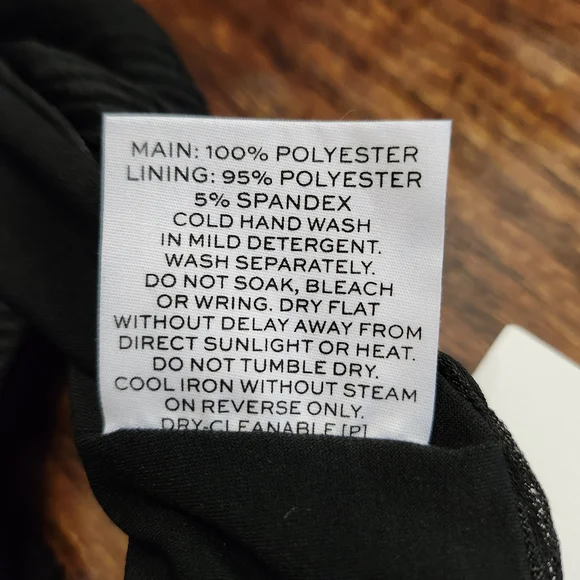 NWT Revolve Rumer The Label Black Ribbed Rosa Crop Or Swim Top Sz XS - Picture 4 of 7